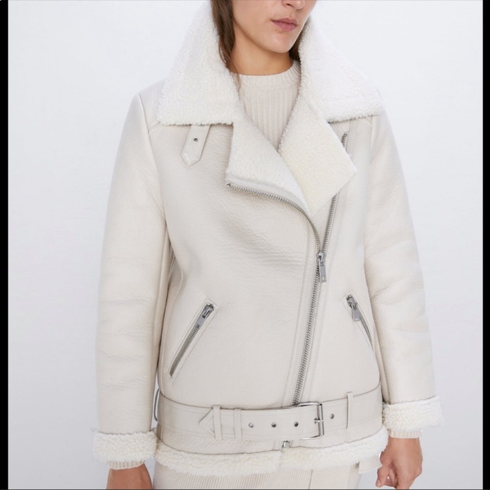 Zara Shearling Jacket